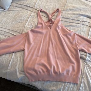 Pink sweater